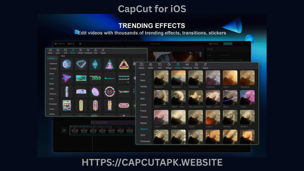 Trensing Effects iOS