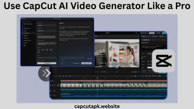 CapCut AI Video Generator